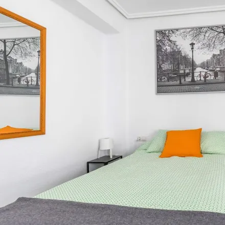 Rent this 6 bed room on Avinguda de Peris i Valero in 46005 Valencia, Spain