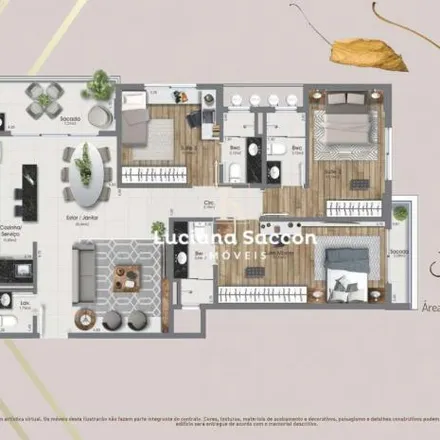 Buy this 3 bed apartment on Saint Jean in Rua Caetano José Ferreira 387, Kobrasol