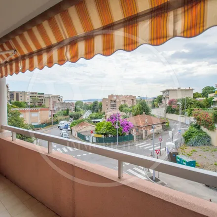 Rent this 1 bed apartment on 2 Montée des Grimonds in 06700 Saint-Laurent-du-Var, France