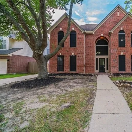 Rent this 4 bed house on Hidden Hollow Elementary School in 4104 Appalachian Trail, Houston