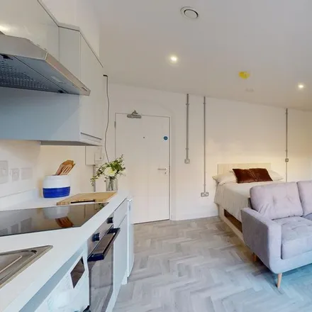 Rent this studio apartment on 12 Plumptre Street in Nottingham, NG1 1JL