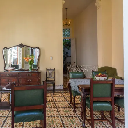 Rent this 3 bed apartment on casa de rentas in Aguacate 55, Havana