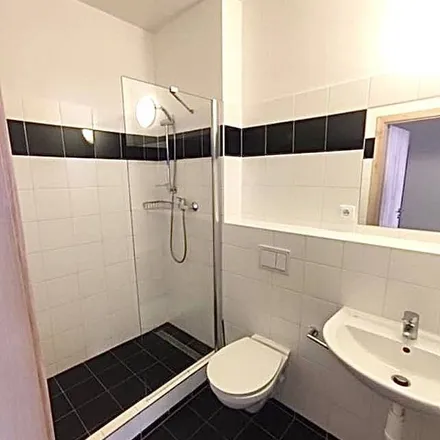 Rent this 1 bed apartment on Z-Box in Plzeňská, 150 00 Prague