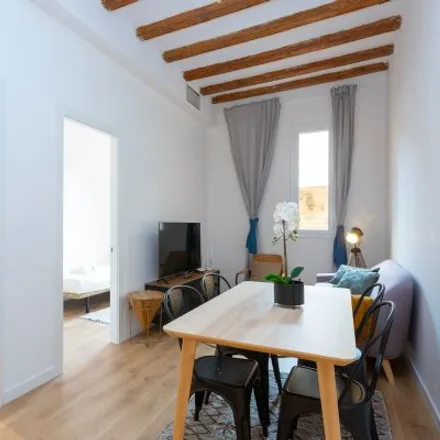 Rent this 4 bed apartment on Carrer de l'Arc del Teatre in 59, 08001 Barcelona