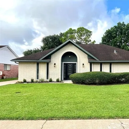 Rent this 4 bed house on 11321 Scottsdale Drive in Meadows Place, Fort Bend County