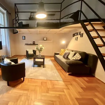 Rent this 1 bed apartment on Budapest in Nyár utca 12, 1072