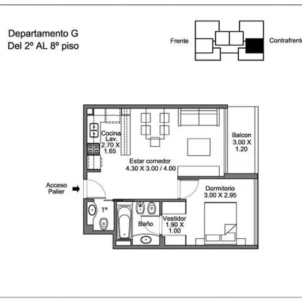 Buy this 1 bed apartment on Avenida Directorio 233 in Caballito, C1424 BDV Buenos Aires