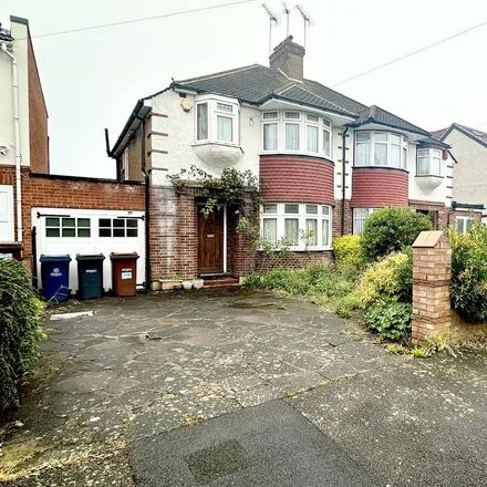 Rent this 3 bed duplex on Worple Way in London, HA2 9SP