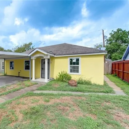 Rent this 3 bed house on 10751 Pillot Street in Jacinto City, Harris County