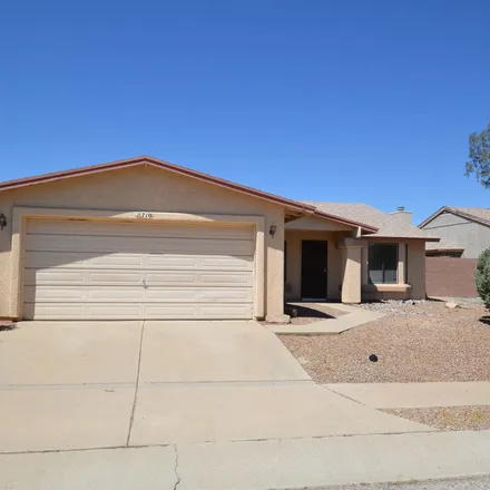 Rent this 4 bed apartment on 702 South Chimney Canyon Drive in Tucson, AZ 85748