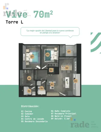 Buy this 9 bed apartment on escena in Calle Miguel Hidalgo y Costilla, Centro
