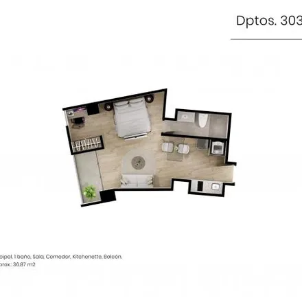 Buy this 1 bed apartment on Avenida Elena Fray de Pastor 51 in Chorrillos, Lima Metropolitan Area 15042