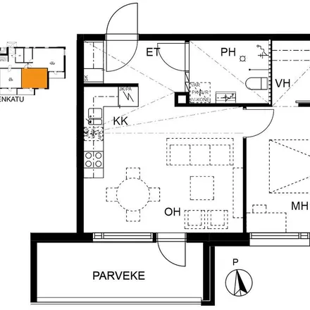 Image 7 - Rautatienkatu 78, 90120 Oulu, Finland - Apartment for rent