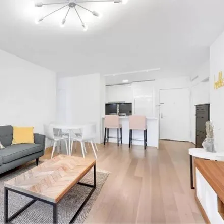 Rent this 3 bed apartment on Fifty Third and Eighth in 301 West 53rd Street, New York