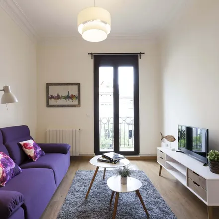 Rent this 2 bed apartment on Carrer de la Creu Coberta in 08014 Barcelona, Spain