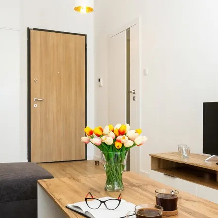Rent this studio apartment on Grudziądzka 12 in 80-414 Gdansk, Poland