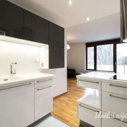 Rent this 2 bed apartment on Městská policie Praha 4 in Táborská, 120 00 Prague