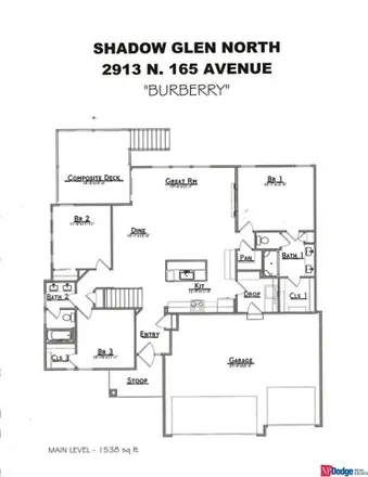 Image 3 - North 165th Avenue, McArdle Precinct, NE 68101, USA - House for sale