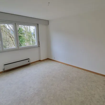 Rent this 4 bed apartment on Place de la Foire 10 in 2800 Delémont, Switzerland