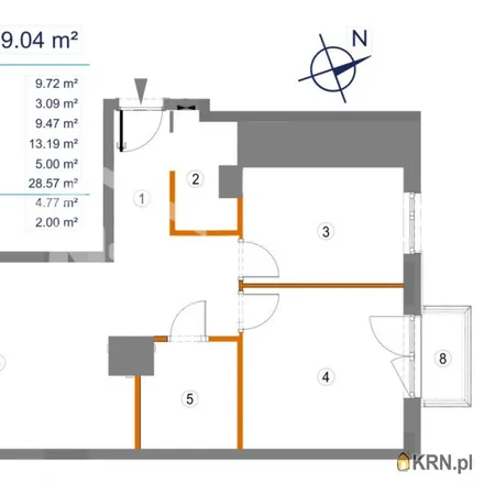 Image 7 - Rondo Aleksandra Żabczyńskiego, 02-677 Warsaw, Poland - Apartment for sale