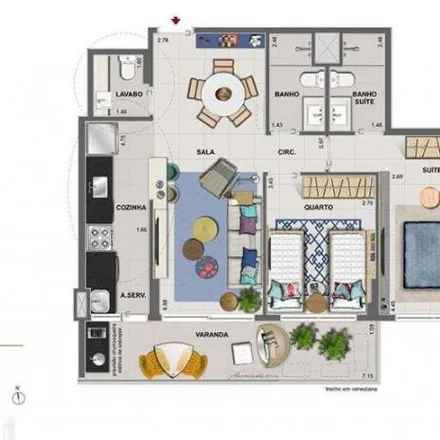 Buy this 2 bed apartment on Icono Full Life Flamengo in Rua do Pinheiro, Flamengo