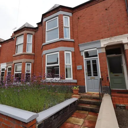 Rent this 3 bed townhouse on Stamford Avenue in Crewe, CW2 7QD