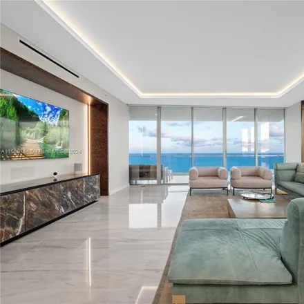Rent this 4 bed condo on Turnberry Ocean Club Residences in 18501 Collins Avenue, Golden Shores