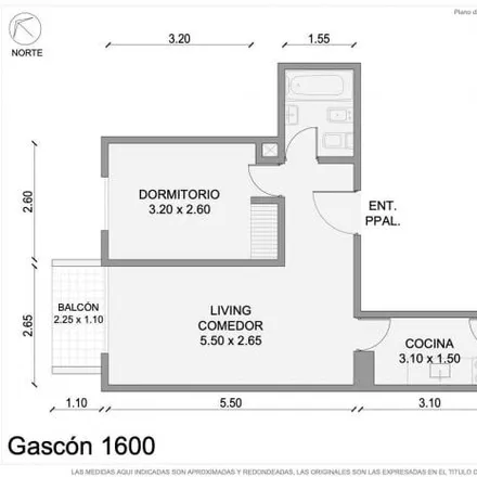 Buy this 1 bed apartment on Gascón 1621 in Palermo, 1425 Buenos Aires