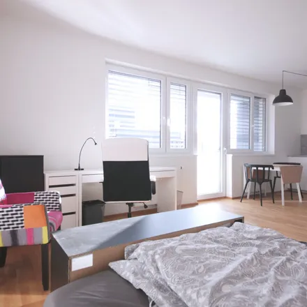 Rent this 1 bed apartment on Pod Stolovou horou 975/3 in 158 00 Prague, Czechia