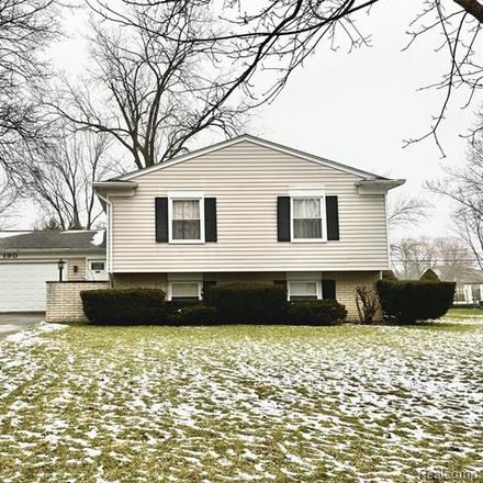 Rent this 4 bed house on 190 Scottsdale Drive in Troy, MI 48084