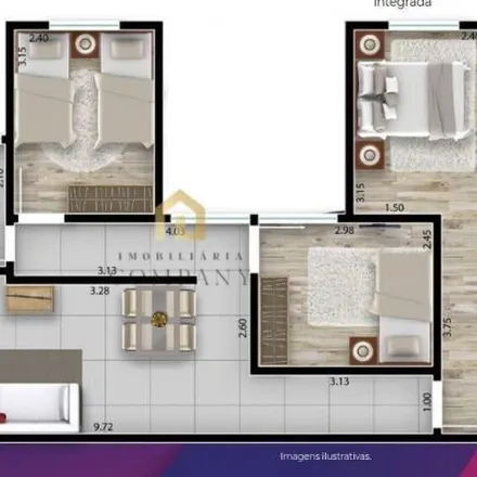 Buy this 2 bed apartment on Rua Seraphim Banietti in Bairro do Caguassu, Sorocaba - SP