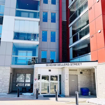 Rent this 2 bed apartment on Adam Sellers Street in Markham, ON L6B 0T2