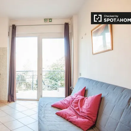 Rent this 1 bed apartment on Via dei Gonzaga in 159E, 00164 Rome RM