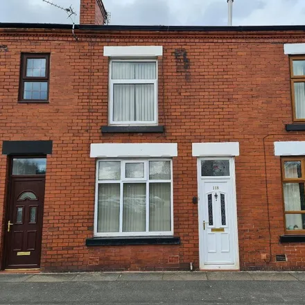 Rent this 2 bed townhouse on Queensbridge Primary School in St Germain Street, Farnworth