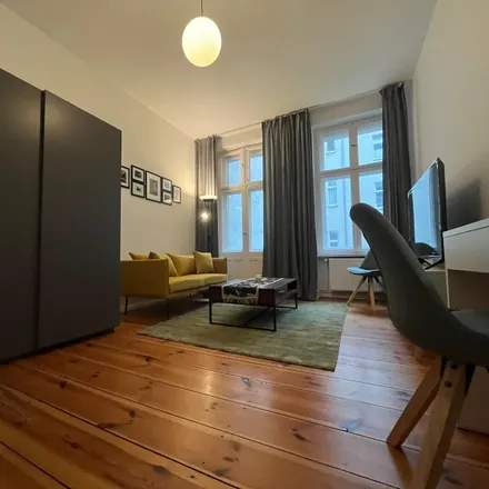 Rent this 1 bed apartment on Pettenkoferstraße 8A in 10247 Berlin, Germany