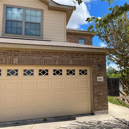 Rent this 3 bed duplex on 288 Rosalie Drive in New Braunfels, TX 78130
