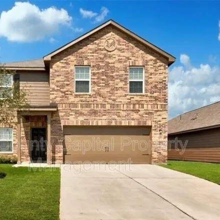 Rent this 4 bed house on 18640 Quiet Range Drive in Travis County, TX 78621