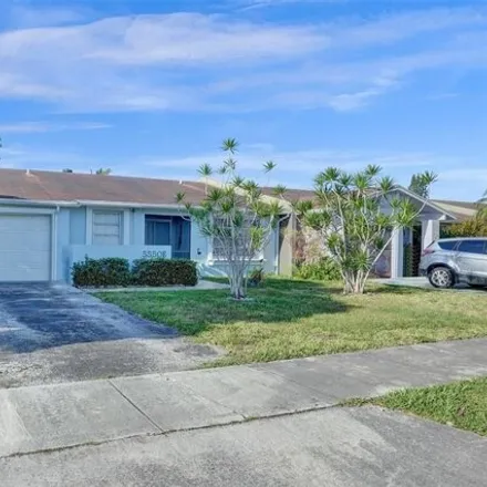 Rent this 3 bed house on 5550 Lakewood Cir S Unit E in Margate, Florida
