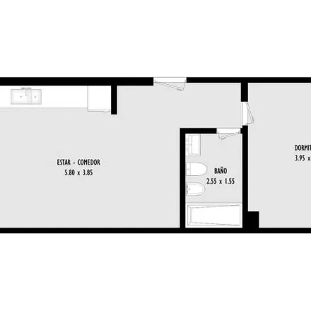 Buy this 1 bed apartment on Calle 126 in Partido de Ensenada, B1900 FWA Buenos Aires