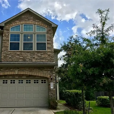 Rent this 3 bed townhouse on 96 Aventura PLace in The Woodlands, TX 77389