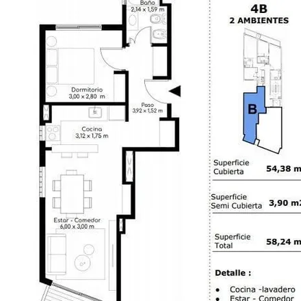 Buy this 1 bed apartment on Avenida Boedo 1956 in Boedo, 1239 Buenos Aires