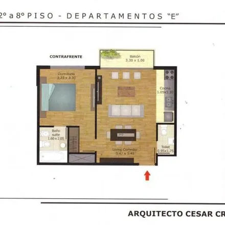 Buy this 1 bed apartment on Sarmiento 142 in Partido de La Matanza, 1704 Ramos Mejía