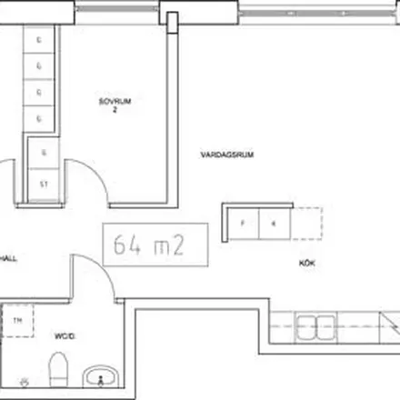 Rent this 3 bed apartment on Titanrondellen in 602 08 Herstadberg, Sweden