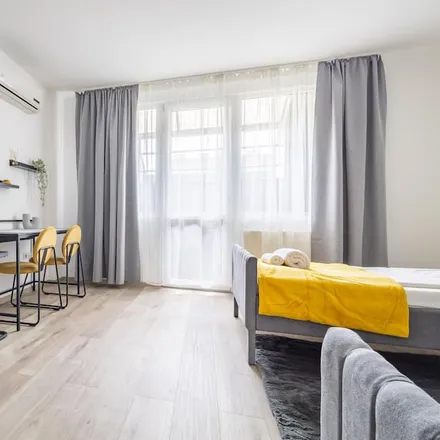 Rent this 3 bed apartment on Budapest Bank in Budapest, Nyírpalota út 2