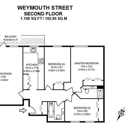 Image 9 - Walpole House, 10 Weymouth Street, East Marylebone, London, W1B 1NL, United Kingdom - Apartment for rent