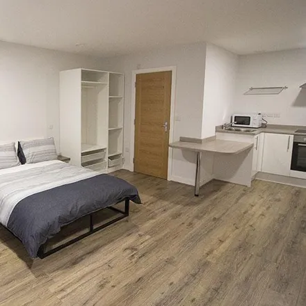 Rent this studio apartment on Glasshouse Street in Nottingham, NG1 3BX