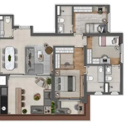 Buy this 3 bed apartment on Rua Luis Góis 2075 in Mirandópolis, São Paulo - SP