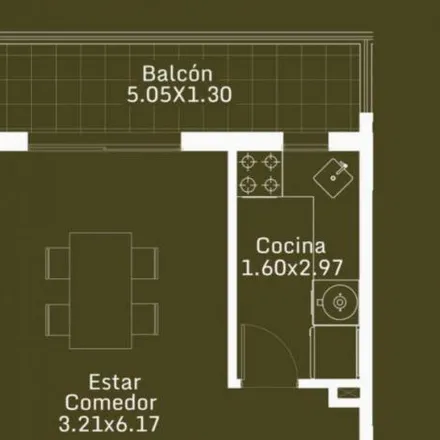 Buy this 1 bed apartment on 641 - David Magdalena 2737 in Villa Alianza, B1678 AEP Caseros