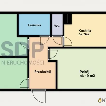 Buy this 3 bed apartment on Popowicka 134 in 54-238 Wrocław, Poland