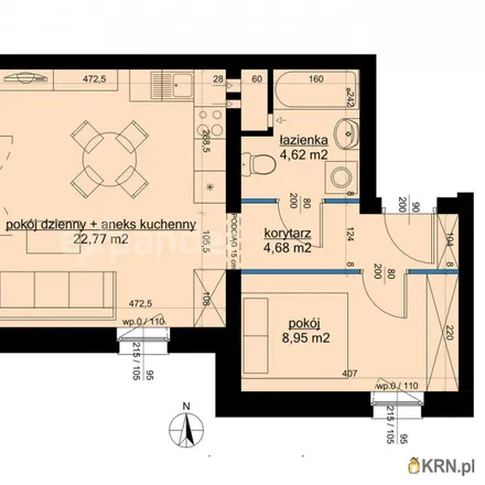 Buy this 2 bed apartment on Tadeusza Kościuszki in 61-717 Poznan, Poland